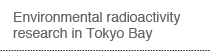 Environmental radioactivity research in Tokyo Bay